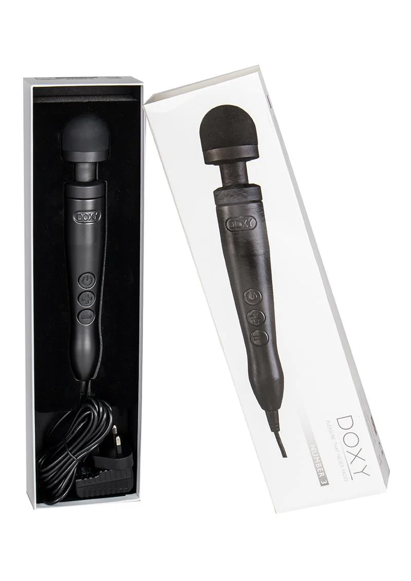 Doxy Die Cast 3 Wand Massager Powerful Plug - Image 4