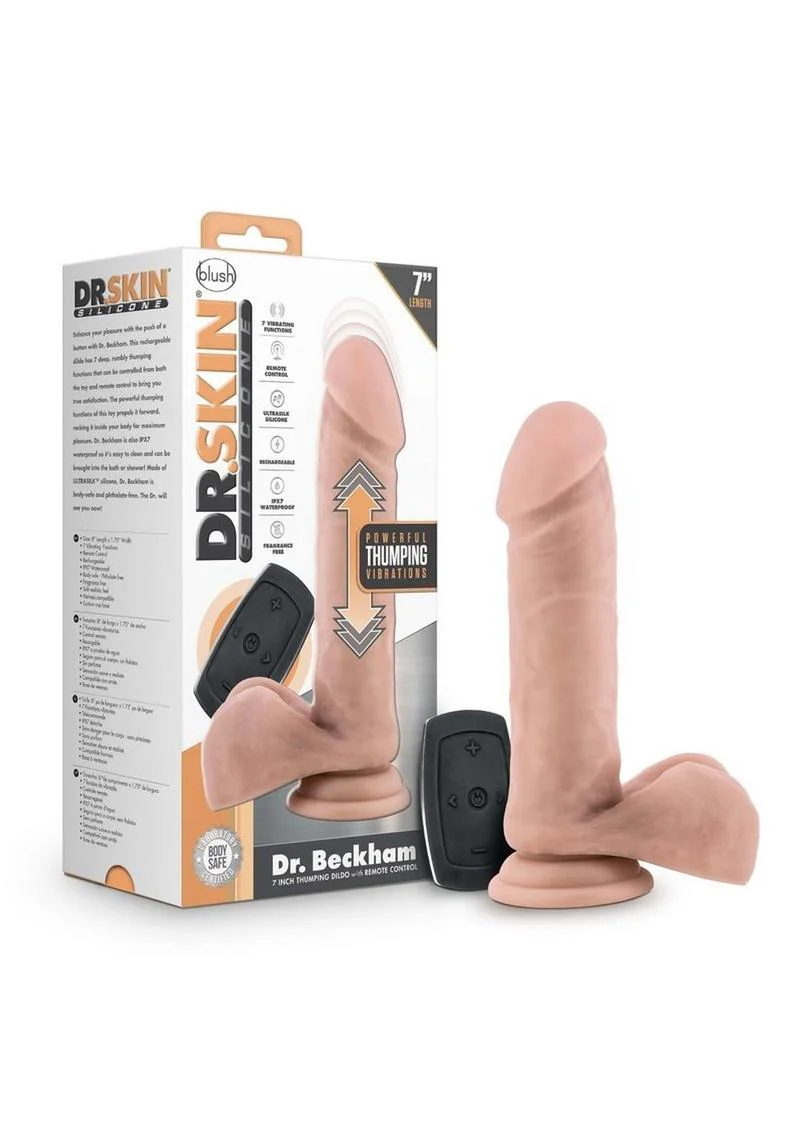 Dr. Beckham Thumping Remote-Controlled Dildo - Image 4