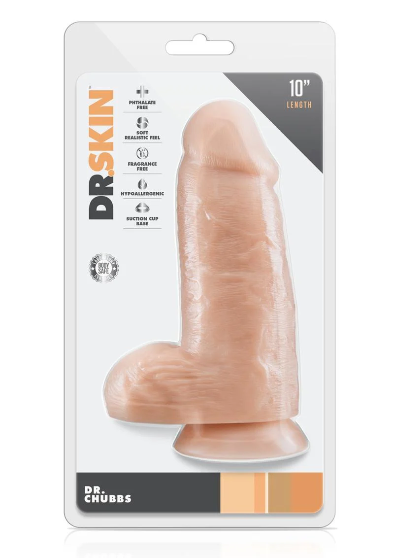Dr. Chubbs Realistic Dildo with Balls And Suction Cup By DR.SKIN - Image 3