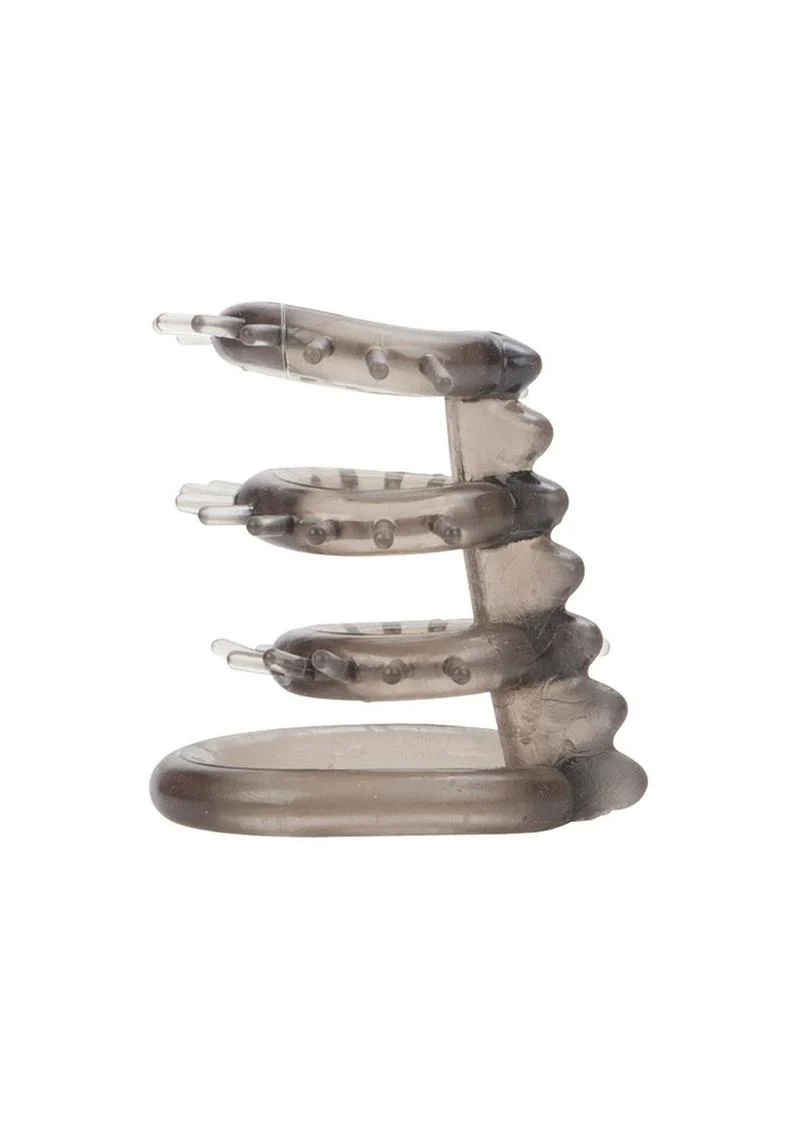 Dr. Joel Kaplan Support Master Triple Ticklers Cock Ring - Image 2