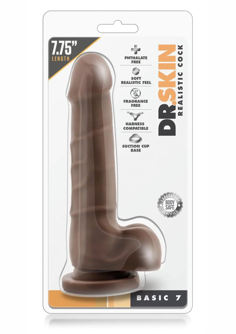 Dr. Skin Basic Dildo With Balls - Image 8