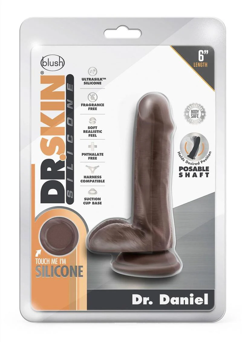 Dr. Skin Dr. Daniel 6 inch Silicone Dildo - Image 7