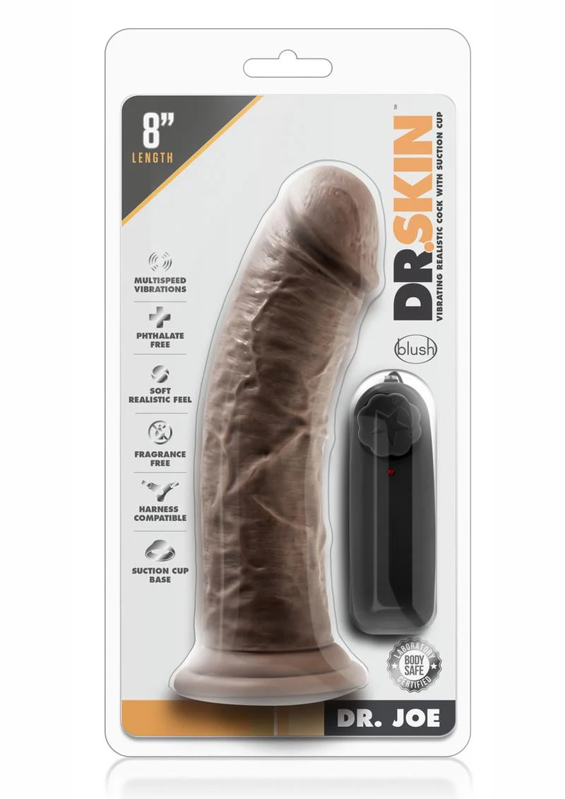 Dr. Skin Dr. Joe Vibrating Dildo - Image 10
