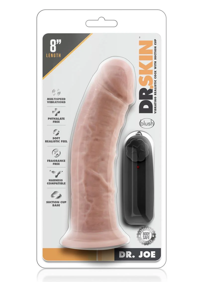 Dr. Skin Dr. Joe Vibrating Dildo - Image 12