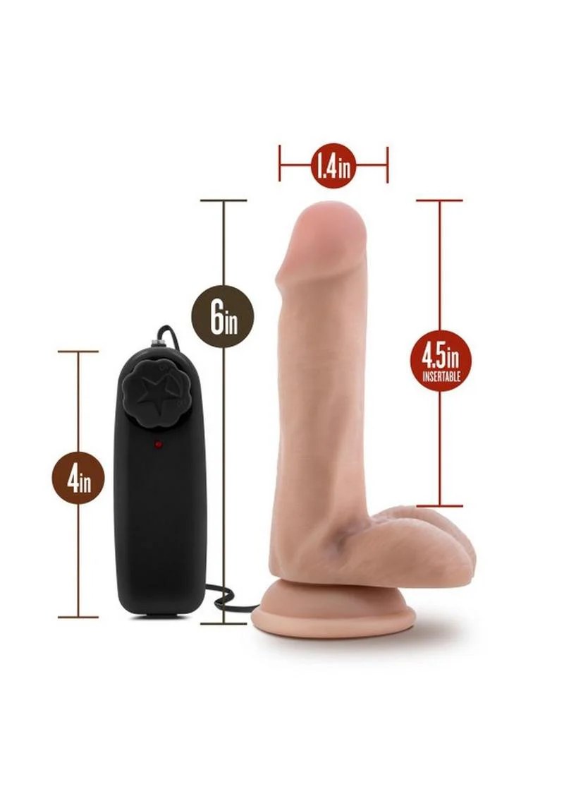 Dr. Skin Dr. Rob Vibrating Dildo With Suction Cup Base - Image 3
