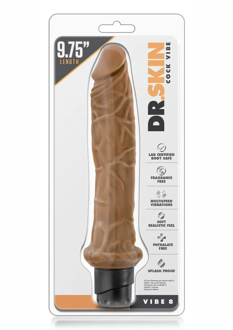Dr. Skin Fragrance-Free Cock Vibe Vibrating Dildo - Image 10