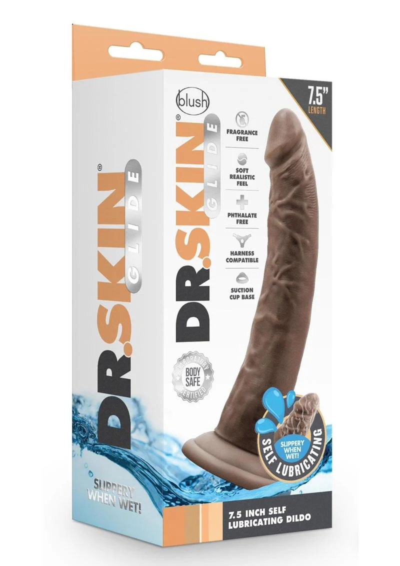 Dr. Skin Glide Self-Lubricating Dildo - Image 18