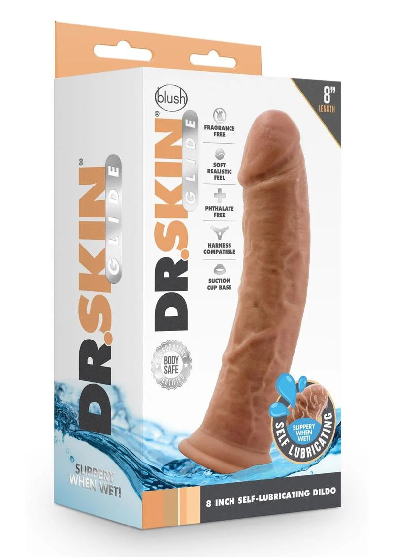 Dr. Skin Glide Self-Lubricating Dildo - Image 19