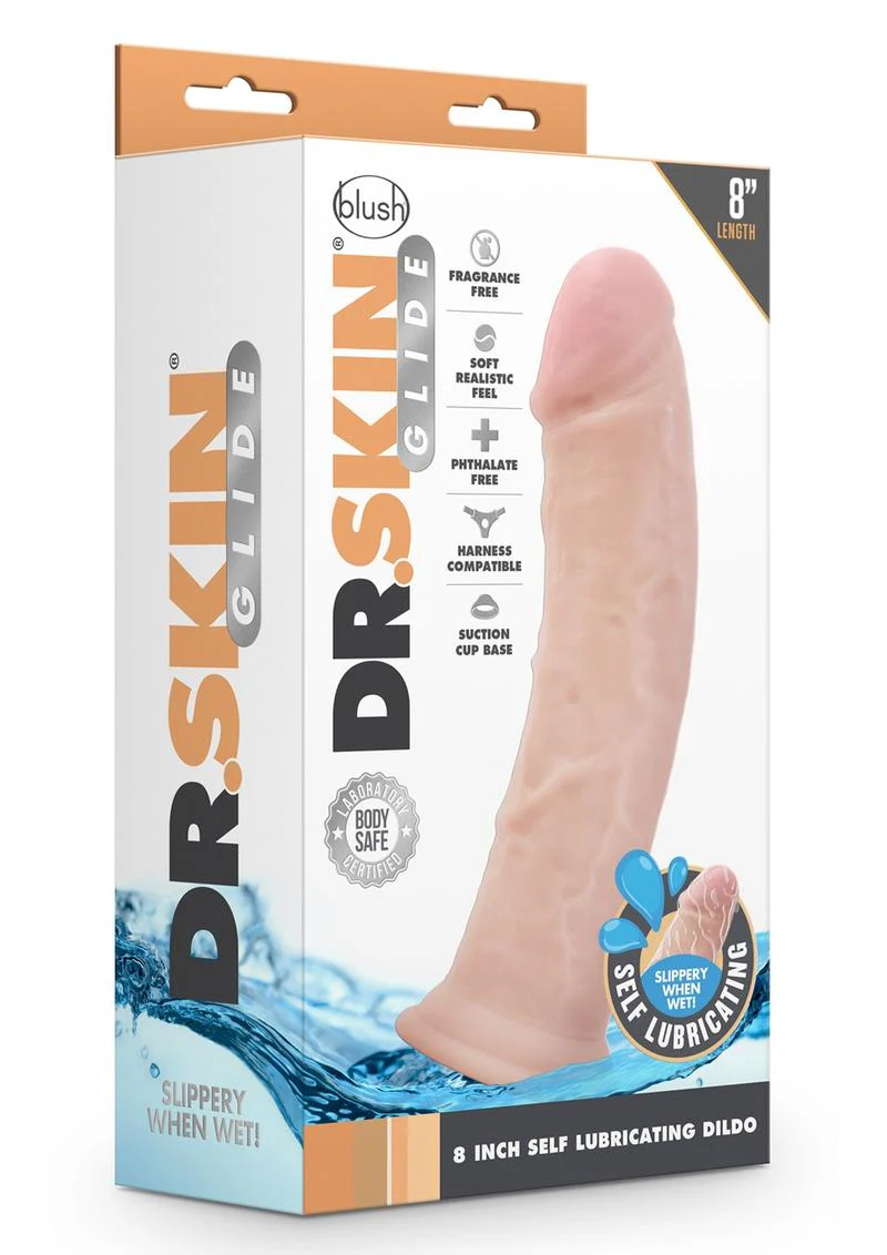 Dr. Skin Glide Self-Lubricating Dildo - Image 20