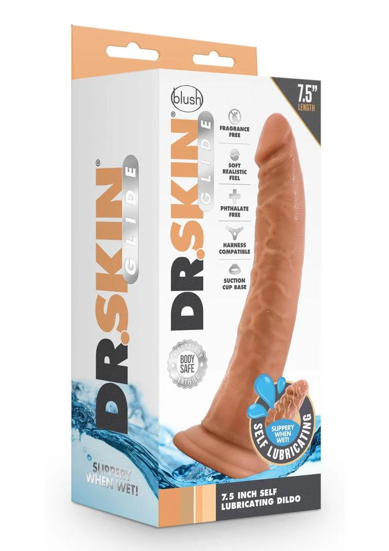 Dr. Skin Glide Self-Lubricating Dildo - Image 23