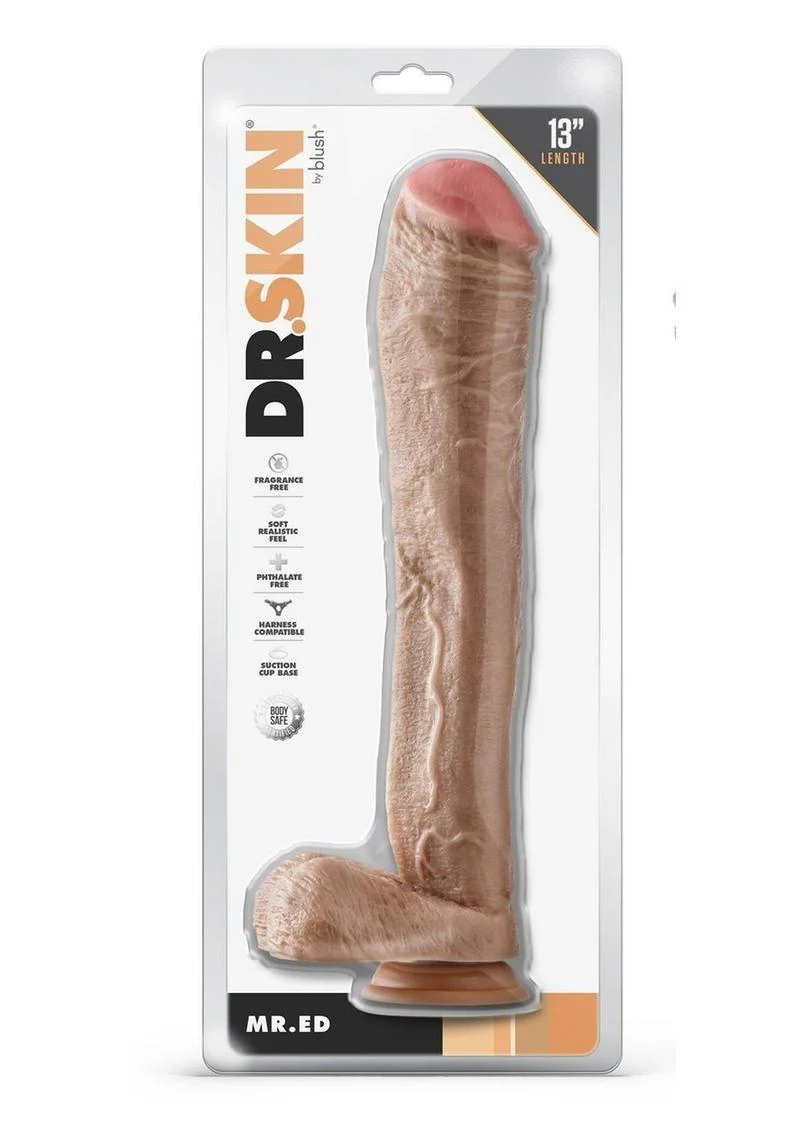 Dr. Skin Mr. Ed Dildo with Suction Cup - Image 6