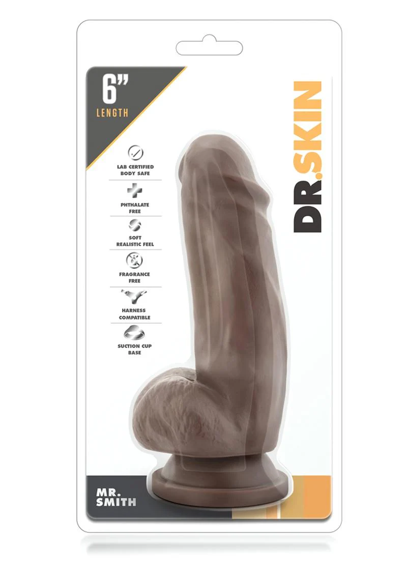 Dr. Skin Mr. Smith Dildo With Balls And Suction Cup - Image 3