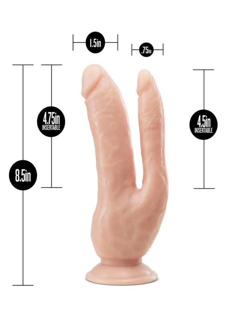 Dr. Skin Phthalate-Free Dual Penetrating Dildo - Image 3