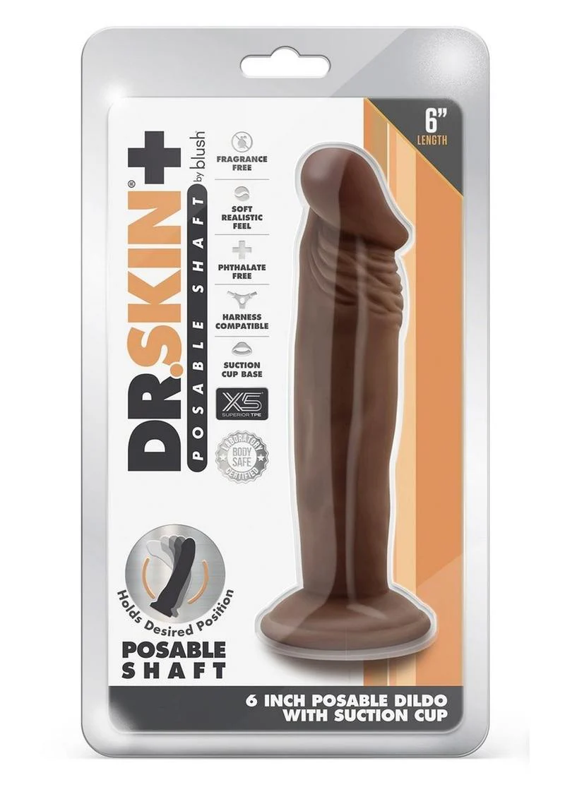 Dr. Skin Plus Posable Dildo - Image 21