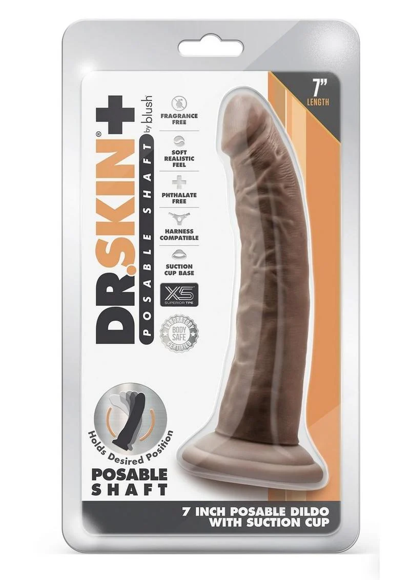 Dr. Skin Plus Posable Dildo - Image 24