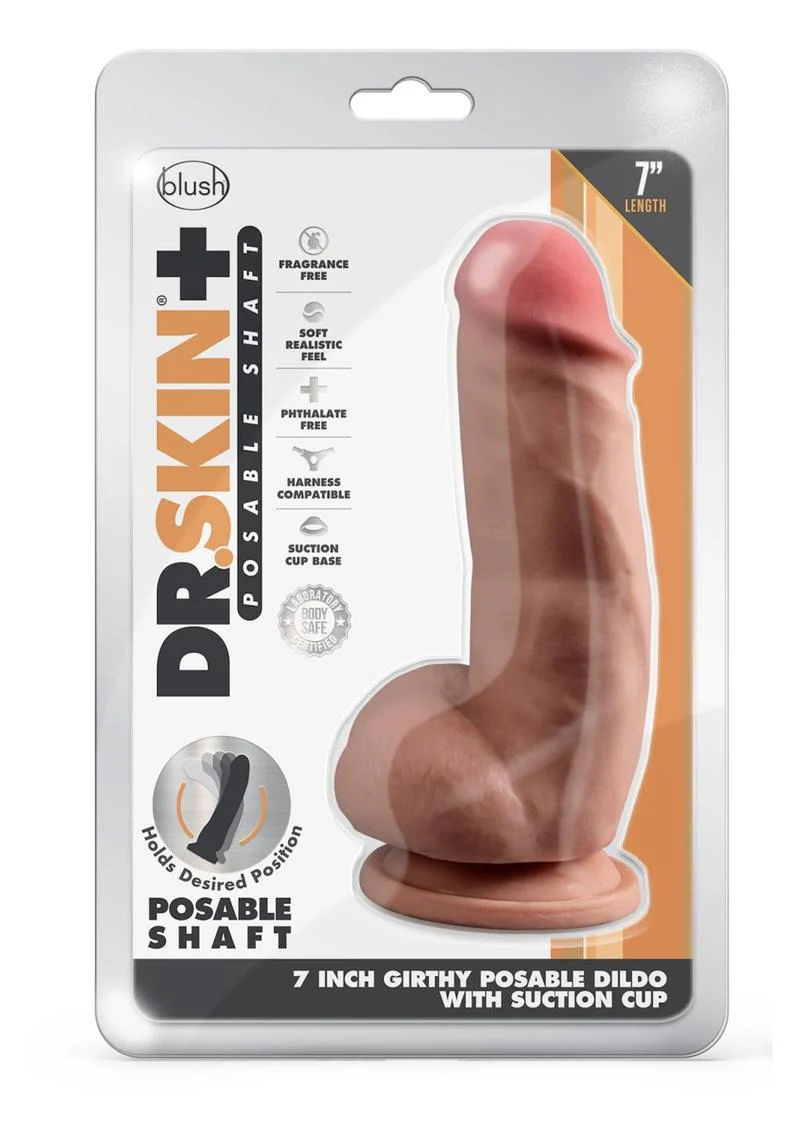 Dr. Skin+ Posable Shaft Dildo - Image 10