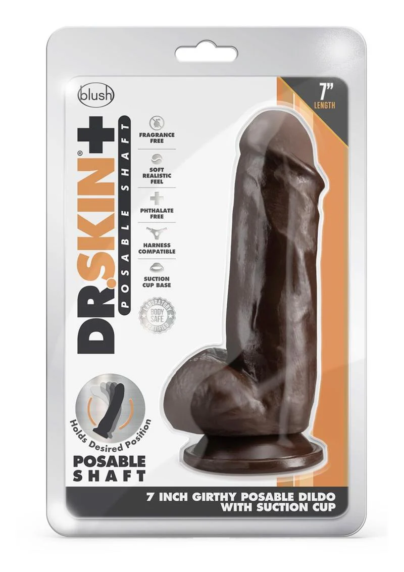 Dr. Skin+ Posable Shaft Dildo - Image 11