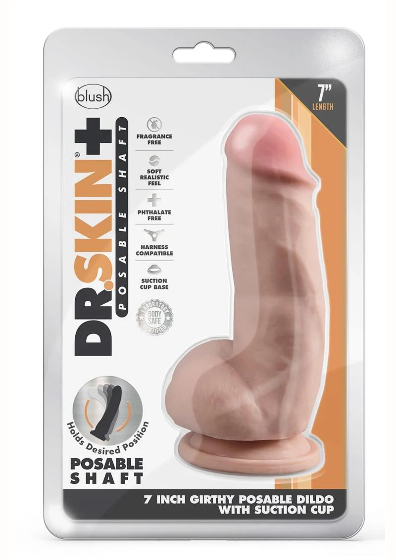 Dr. Skin+ Posable Shaft Dildo - Image 12