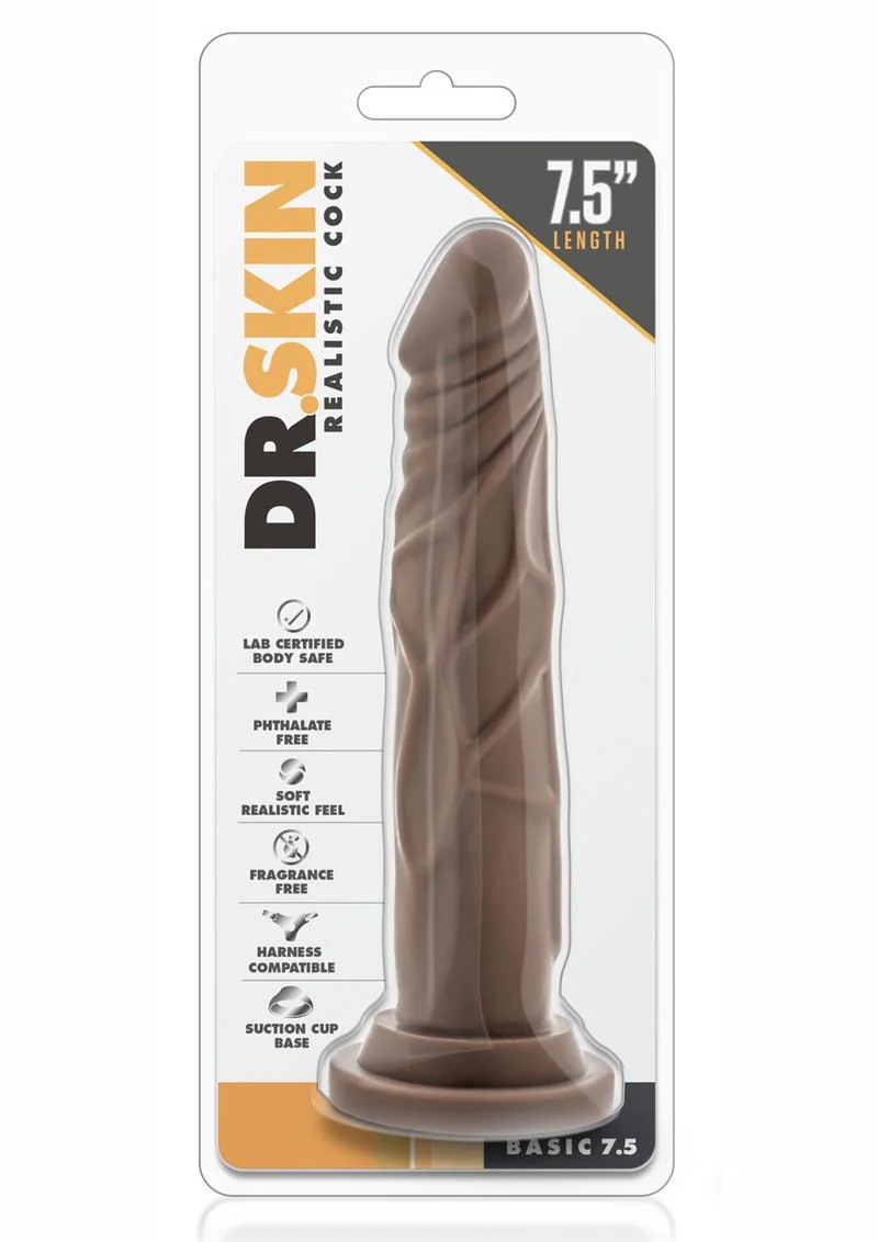 Dr. Skin Realistic Basic Cock With Harness-Compatible - Image 11