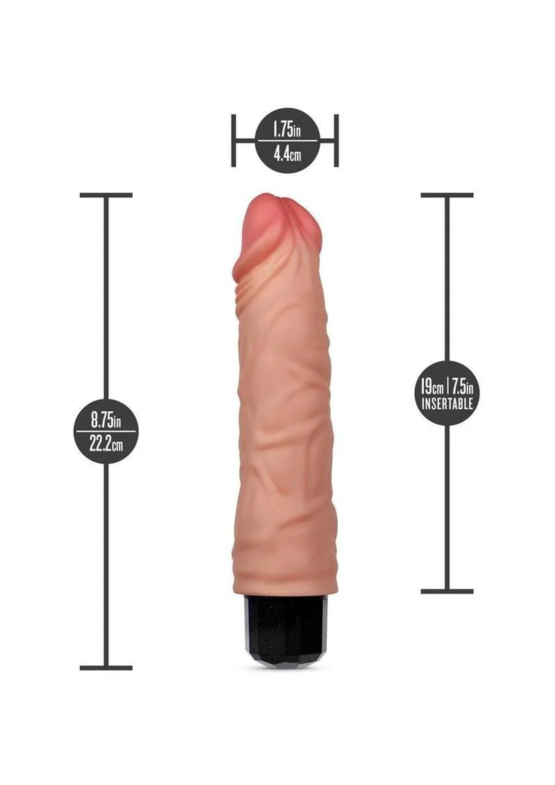 Dr. Skin Silicone Realistic Vibrating Dildo - Image 2