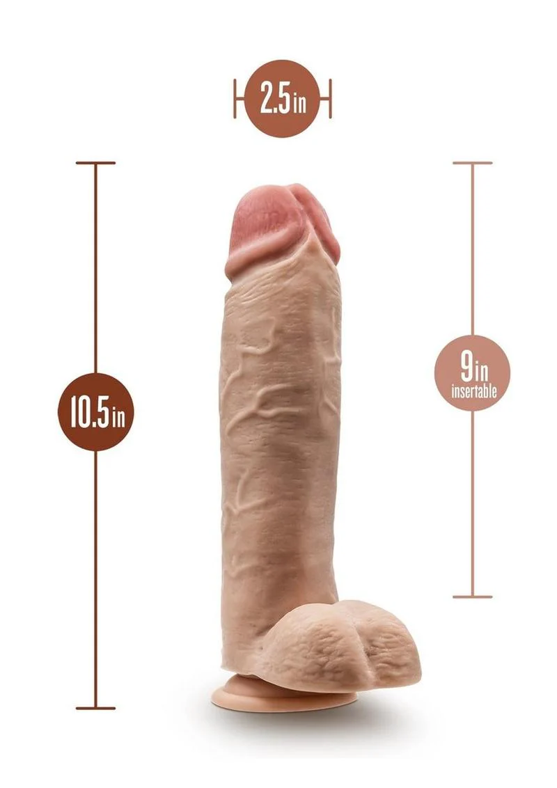 Dr. Skin Silver Collection Mr. Mister Dildo with Suction Cup - Image 2
