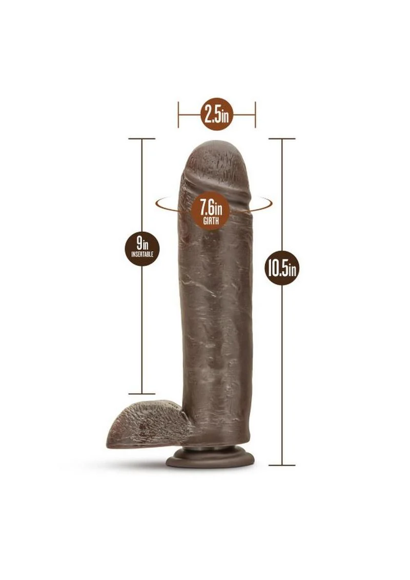 Dr. Skin Silver Collection Mr. Mister Dildo with Suction Cup Base - Image 3