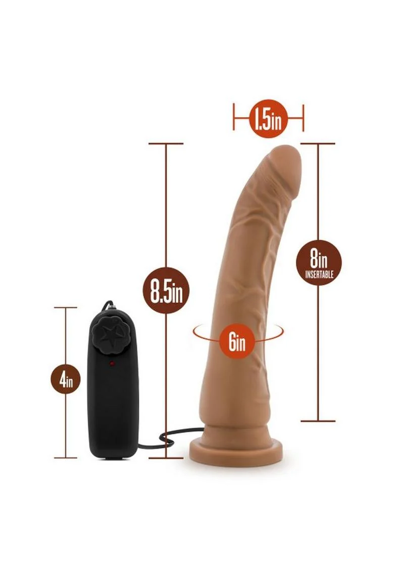 Dr. Skin Vibrating Cock with Suction Cup And Wired Remote Control - Image 3