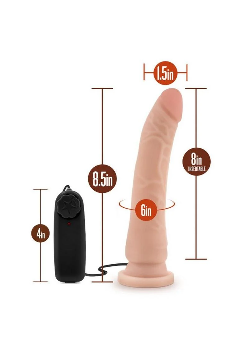 Dr. Skin Vibrating Dildo - Image 3