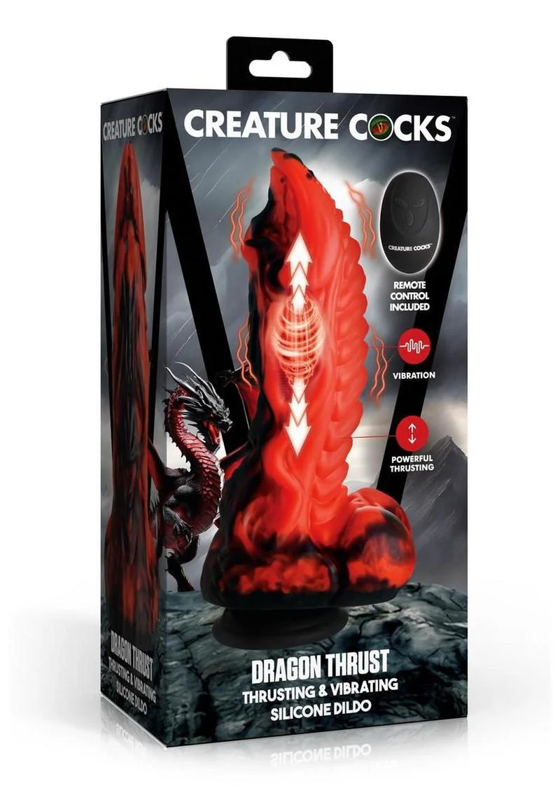 Dragon Thrusting Rechargeable Dildo - Image 4