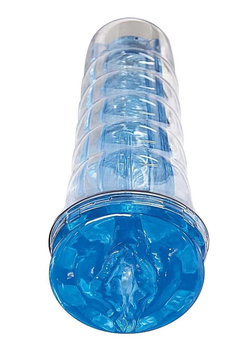 Dream Lite Crystal Vagina Realistic Handheld Masturbator - Image 4