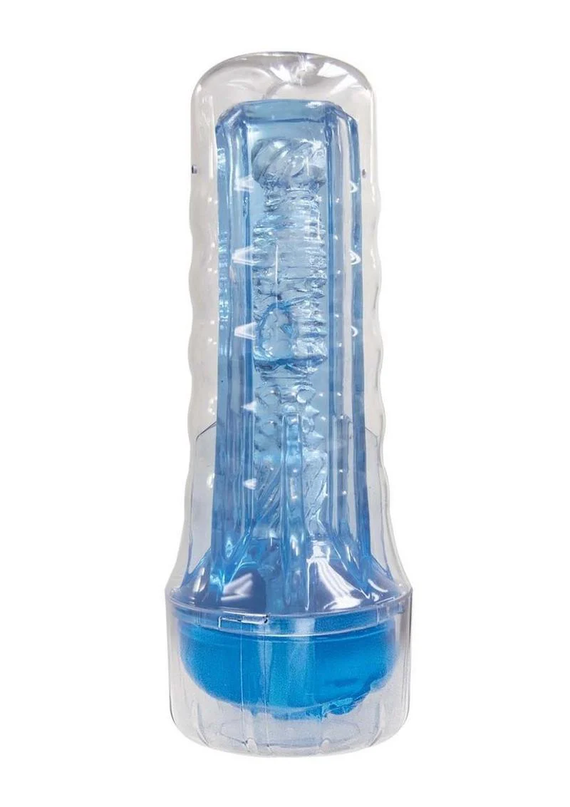 Dream Lite Crystal Vagina Realistic Handheld Masturbator - Image 5