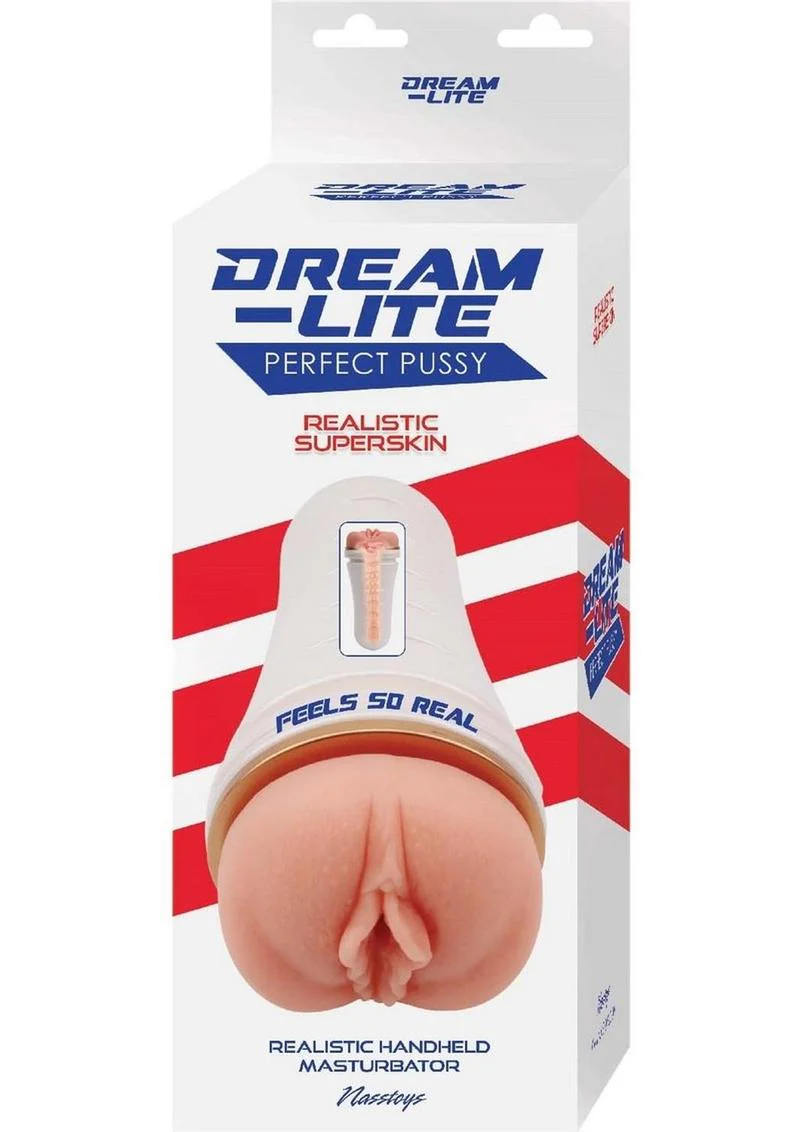 Dream Lite Perfect Pussy Realistic Handheld Masturbator - Image 3