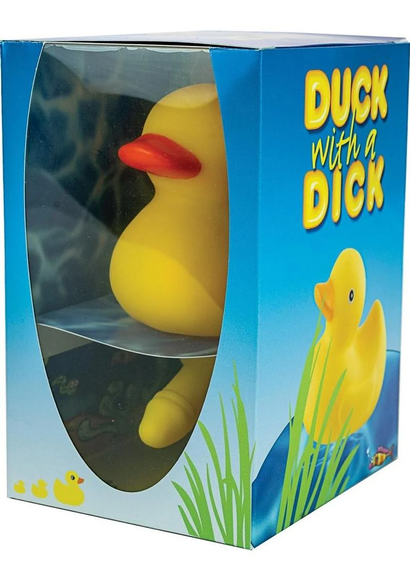 Duck with a Dick Funny Adult Toy Novelty Rubber Duck - Image 2