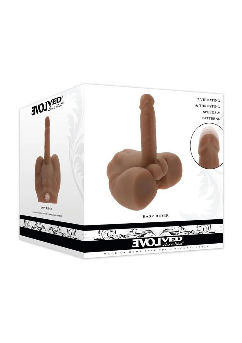 Easy Rider Thrusting Rechargeable Vibrator - Image 4