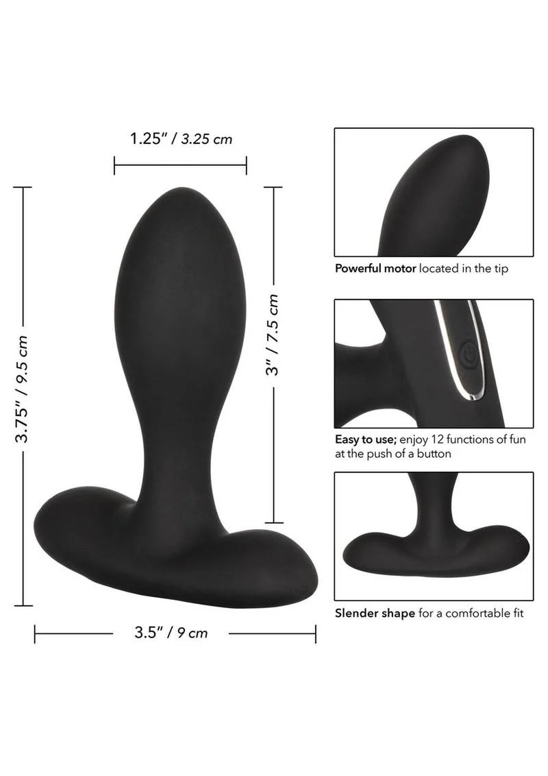 Eclipse Slender Probe Flexible Silicone Anal Plug - Image 3