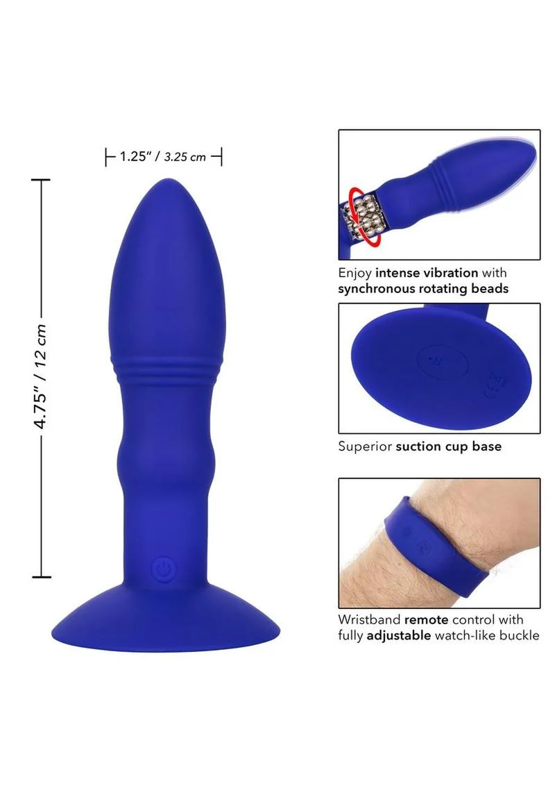 Eclipse Wristband Remote Rimming Probe Silicone Anal Vibrator - Image 3