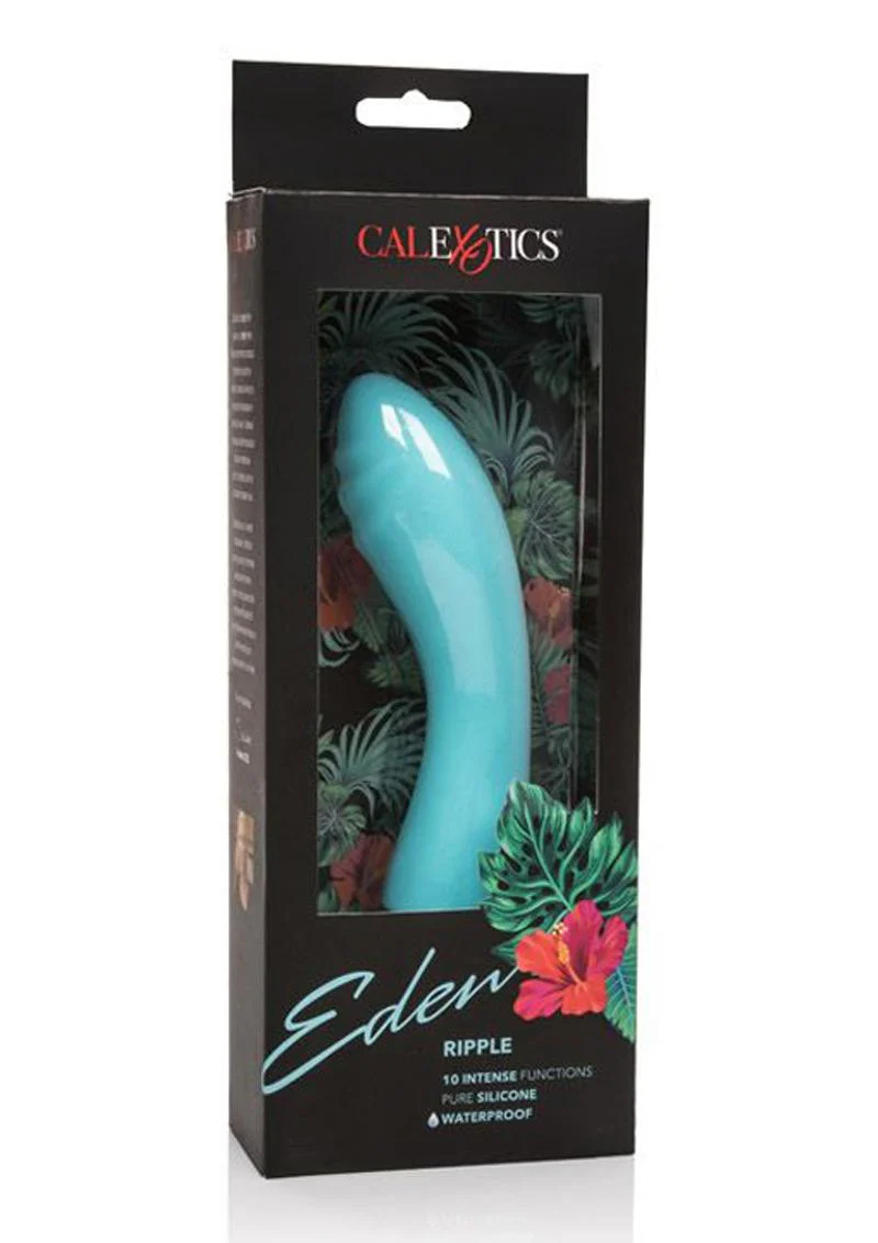 Eden Ripple Silicone Textured G-Spot Vibrator Waterproof - Image 2