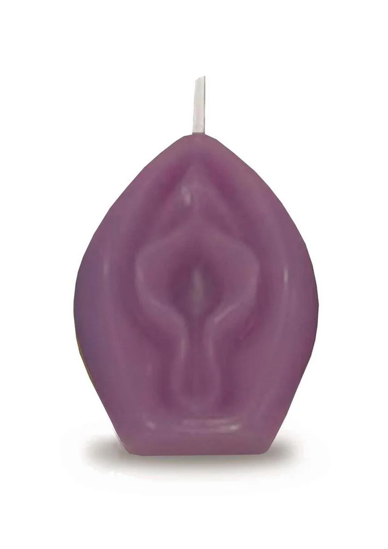 Eden's Vanilla Scented Vagina Candle Taupe Nude for Intimate Spaces - Image 2