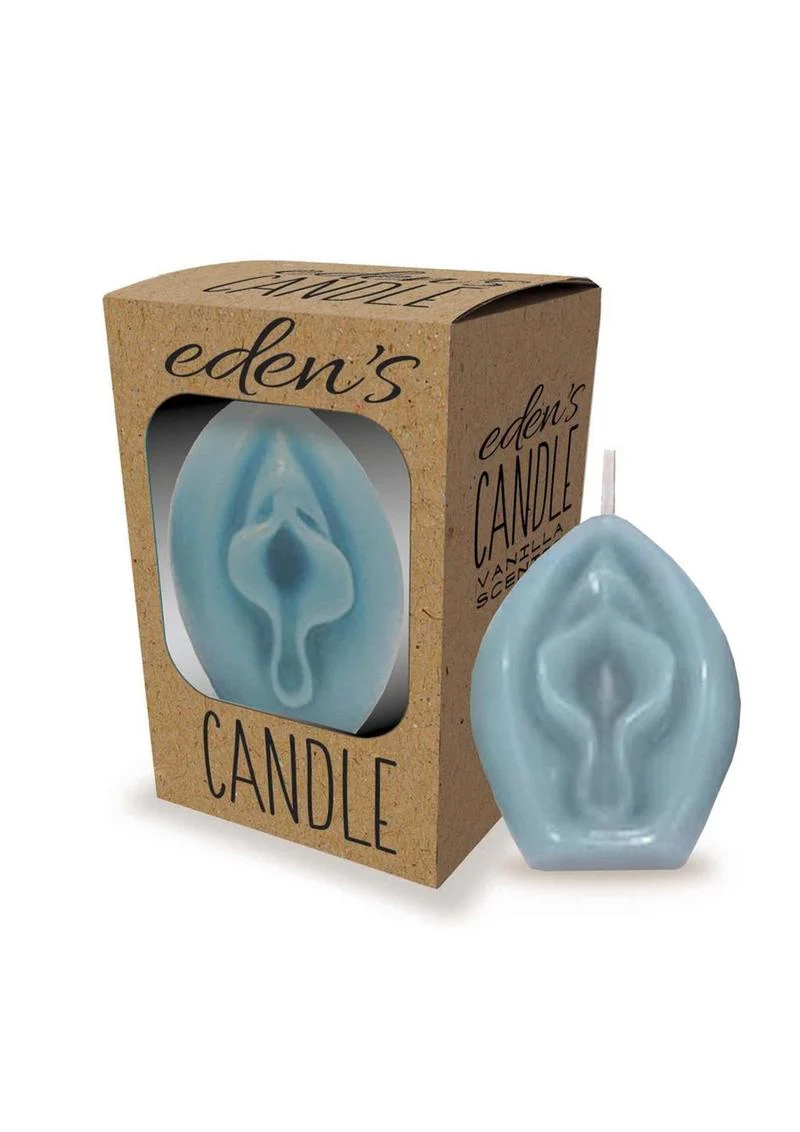Eden's Vanilla Scented Vagina Candle Taupe Nude for Intimate Spaces - Image 6