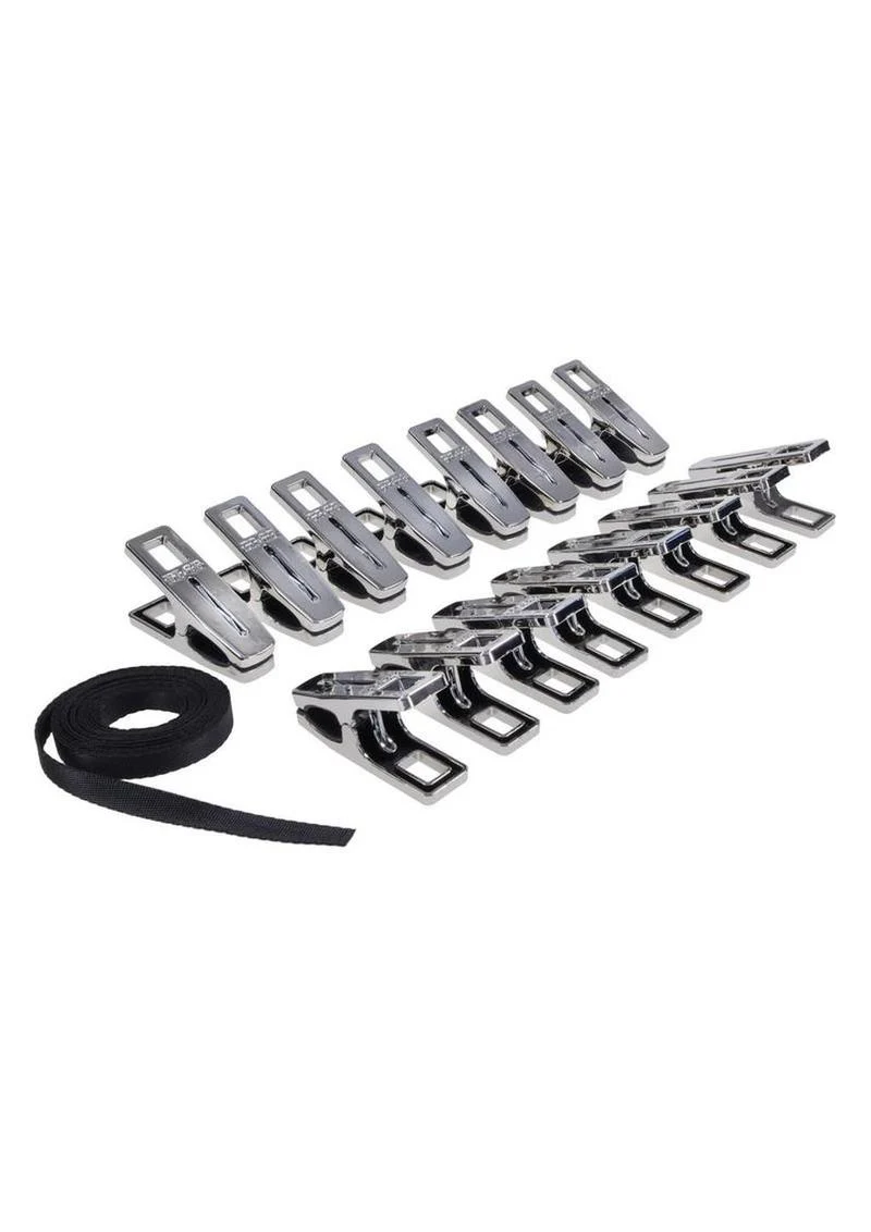 Edge Body Zipper Clothes Pins - Image 2