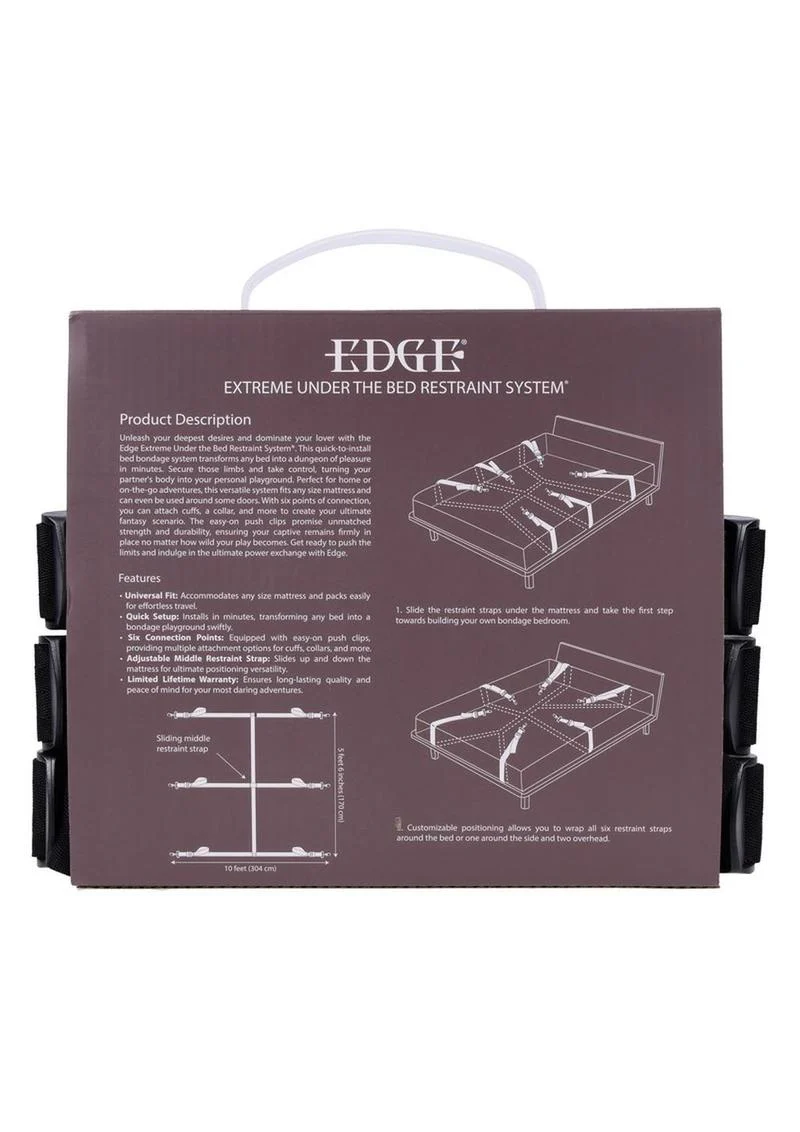 Edge Extreme Under The Bed Bondage Restraint System - Image 4