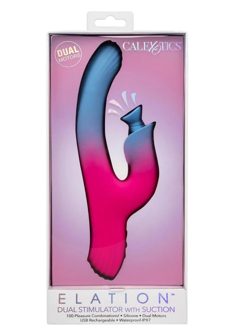 Elation Rechargeable Silicone Rabbit Vibrator - Image 4