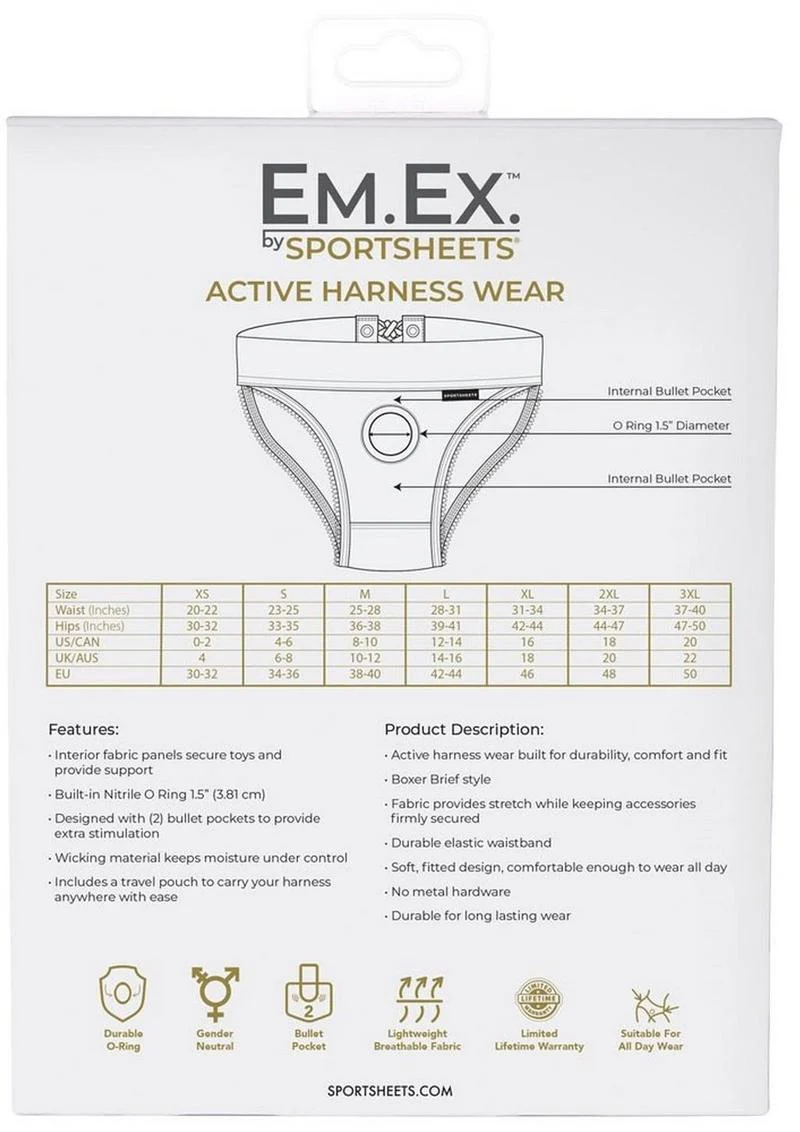 Em.Ex. Fit Harness Patent Corset - Adjustable Black - Image 8
