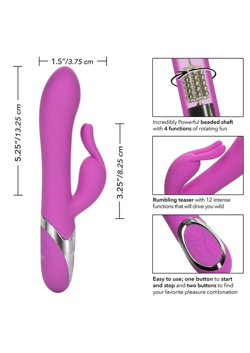 Enchanted Bunny USB-Rechargeable Silicone Rabbit Vibrator - Image 2
