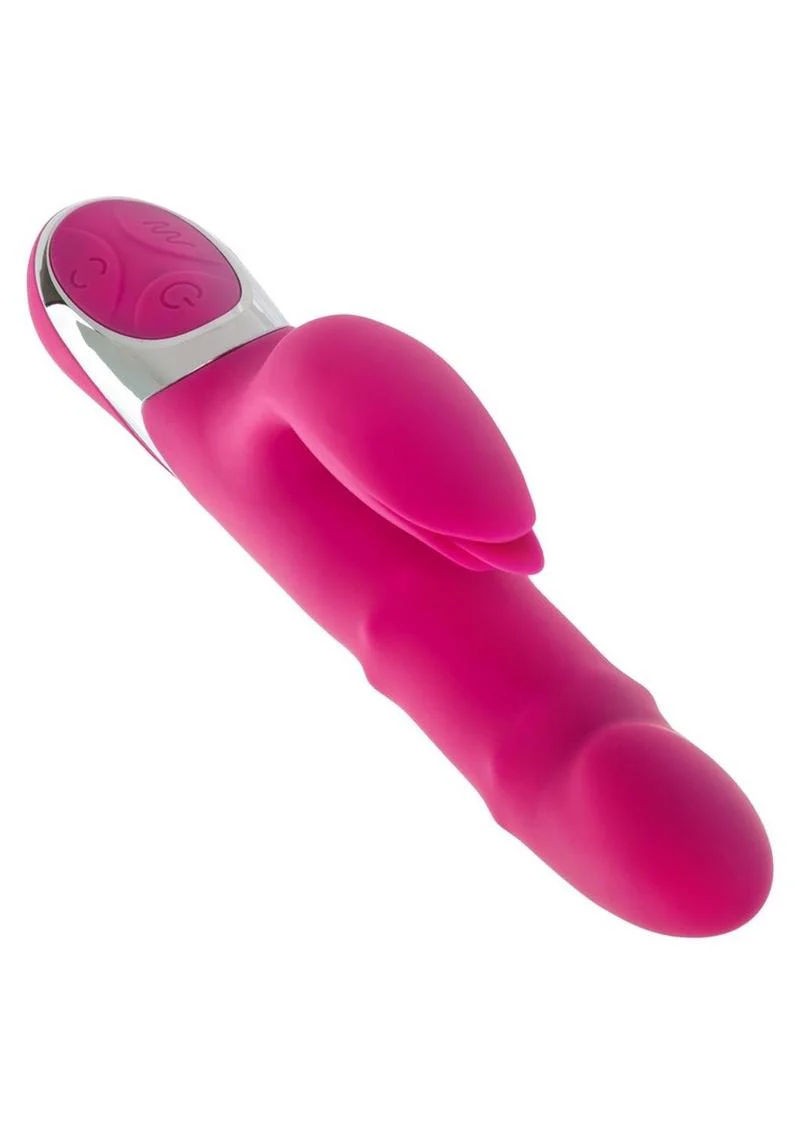 Enchanted Embrace Rechargeable Silicone Rabbit Vibrator - Image 2