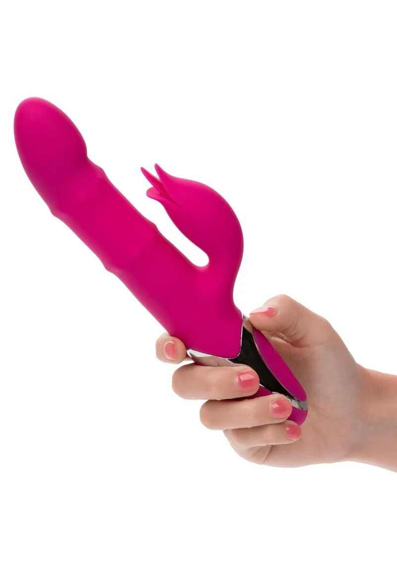 Enchanted Embrace Rechargeable Silicone Rabbit Vibrator - Image 3