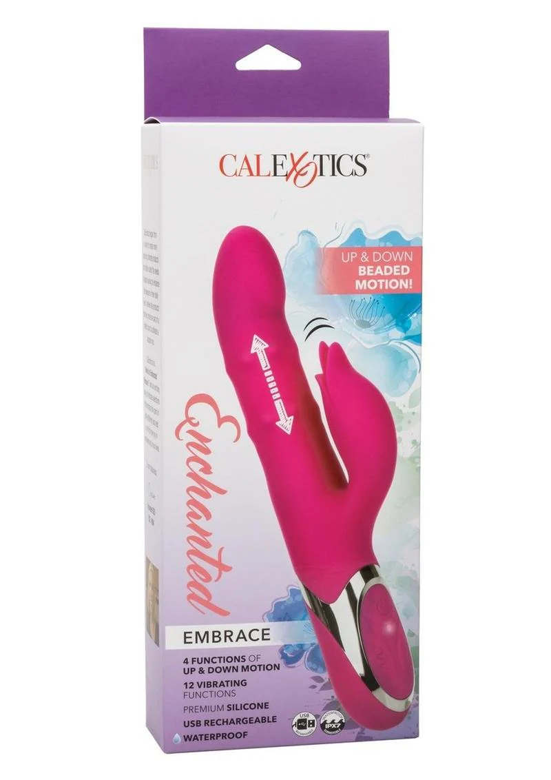 Enchanted Embrace Rechargeable Silicone Rabbit Vibrator - Image 4