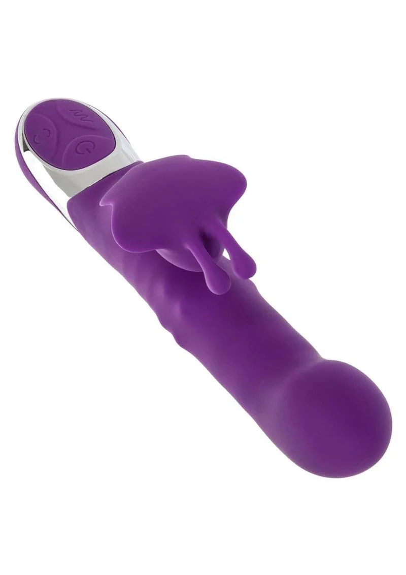 Enchanted Flutter Silicone Dual Action Rabbit Vibrator - Image 2