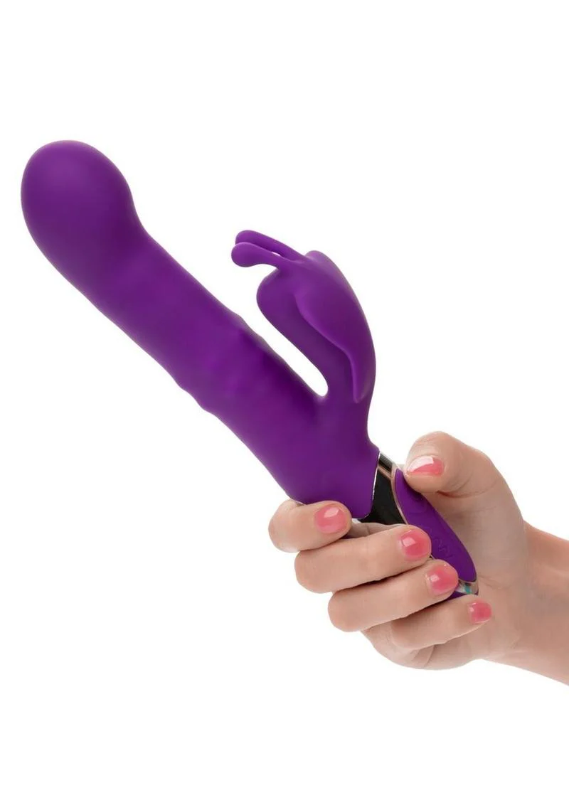 Enchanted Flutter Silicone Dual Action Rabbit Vibrator - Image 3