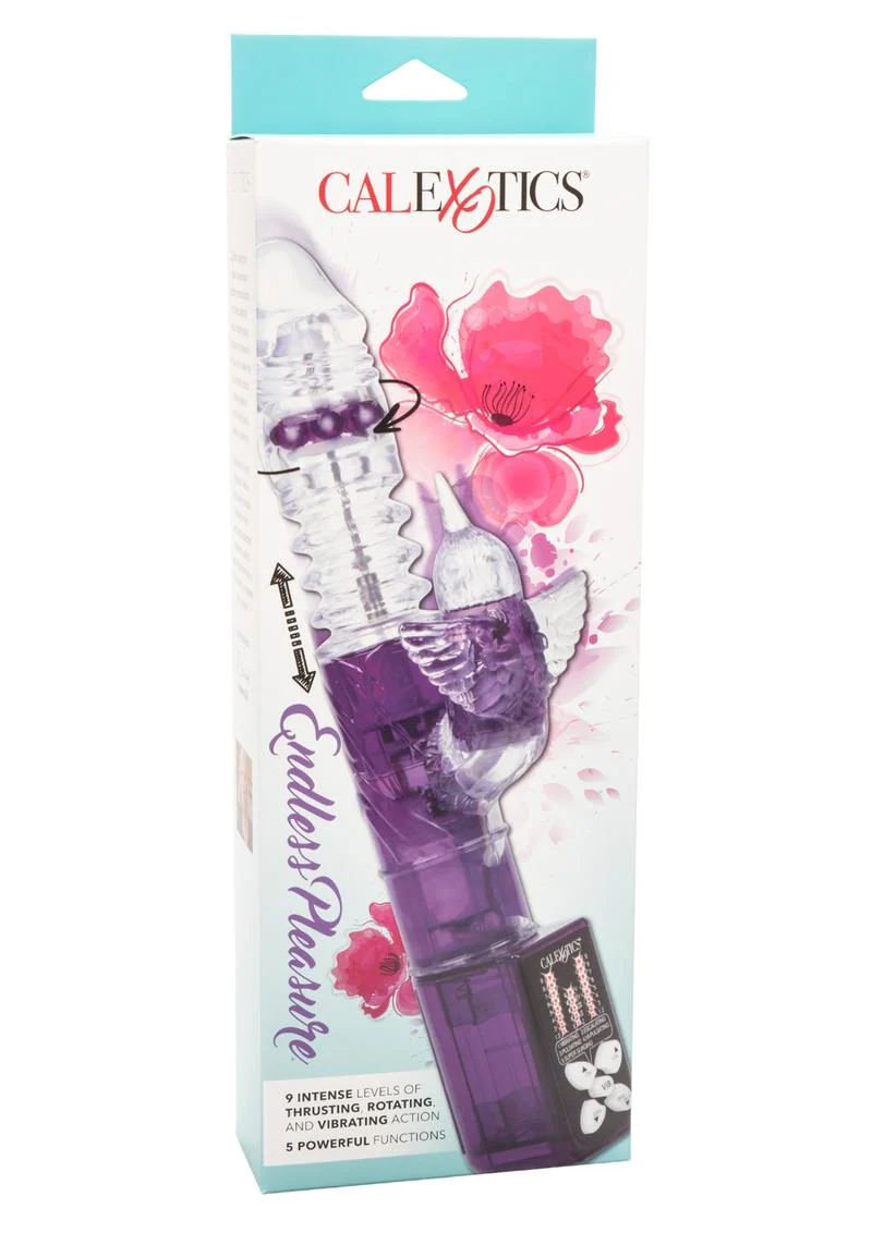 Endless Pleasure Thrusting Beaded Rabbit Vibrator - Image 4